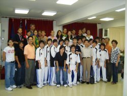 Team Guam and Team Taipei Poses for photo