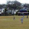Panoramic view of the Samoa Gardens Ovals