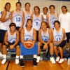 Samoa girls after a game against New Caledonia