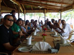 Guam Basketball Confederation sponsors a lunch for Team Guam