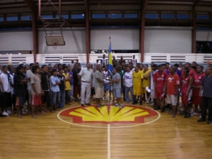 Shell Palau donates 15K to PBF during opening ceremony of Shell NBL