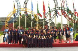 Delegation to the 29th Olympia in Beijing, China 2008