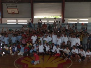 Participants of the 2008 Elementary Schools Basketball Competition