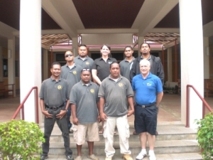 Fiba Oceania meets with Koror State Government Youth Division