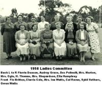 1958 Ladies Committee