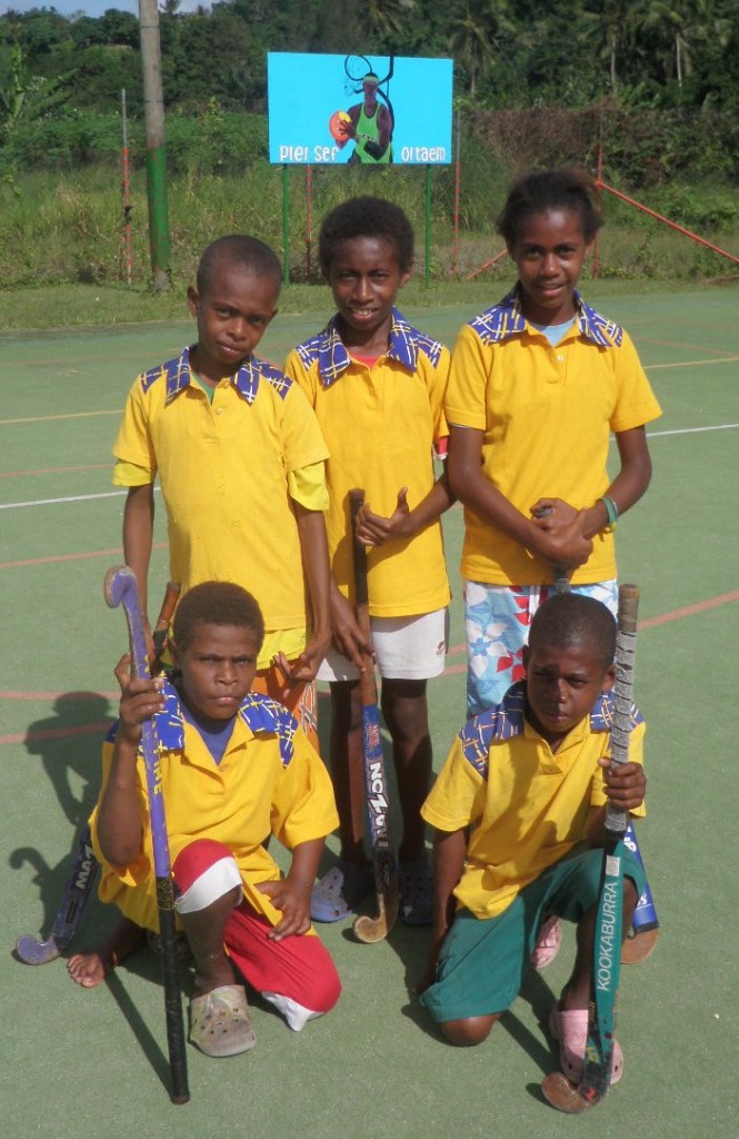 FIH Age Fit Pikinini Hockey Day Goes Gangbusters Vanuatu Hockey 