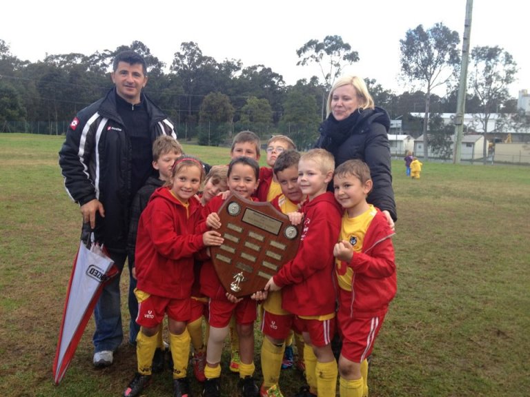 U8 ROCKETS OVERALL WINNERS AT MAITLAND FC GALA DAY South Wallsend Junior Soccer Club FOX