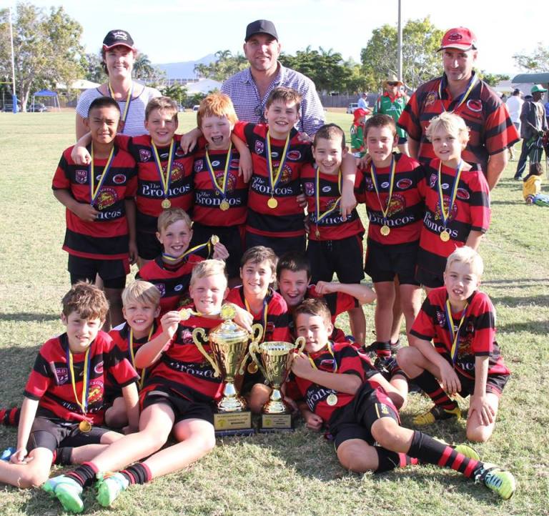 Wests U10 are the Gorden Tallis Cup Winners 2014 Wests Brisbane JRLFC