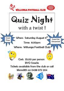 Quiz night Flyer