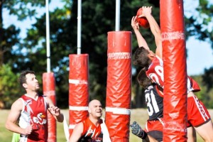 The Coffs Swans miserly defence formed a key plank behind the team's success against Sawtell/Toormina in the 2nd Semi Final. Photo: Rob Wright / Coffs Coast Advocate