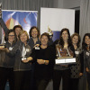 Dee Colledge (third from left) with Maureen Dickins (fourth from left) triumphant at PPWCS 2014. Photo courtesy Alex McKinnon