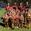 Kyle Turner from the Rabbitohs & Bears Premier League players with Ku-ring-gai Cubs Under 6's