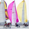 BLiSS fleet under spinnaker_photo Steb Fisher