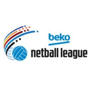 Beko Netball League white logo 