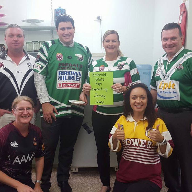 footy jersey day