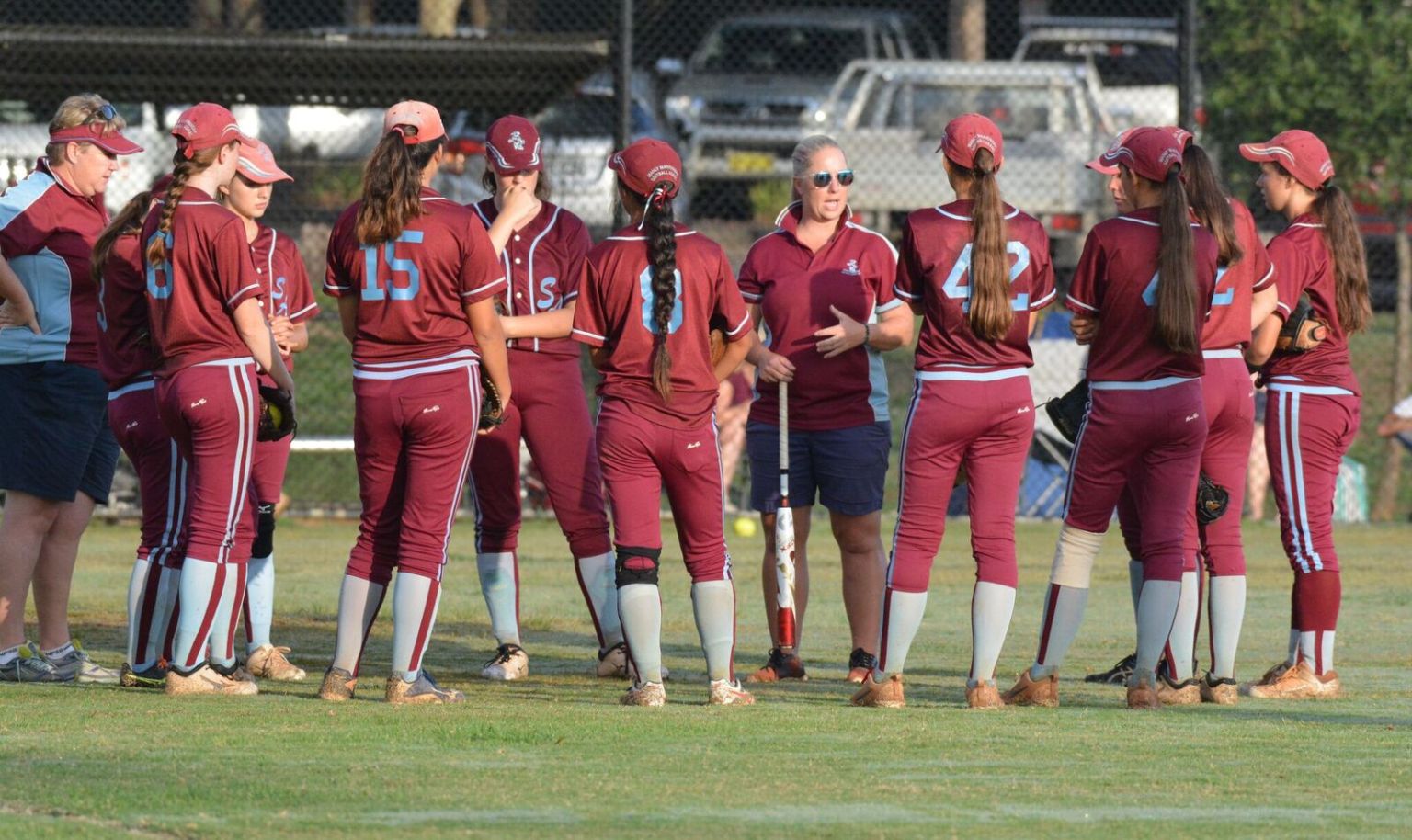 U17s At Cumberland Manly Warringah Softball Association Sportstg