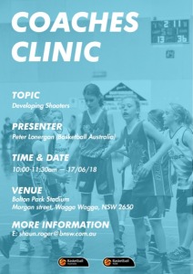 coaches clinic flyer