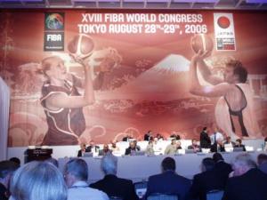 FIBA World Congress Meeting at Tokyo Prince Park Tower Hotel
