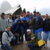 Team Guam infront of the Opera House