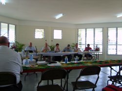 Board of Directors dicuss plans during the Mid Term Conference