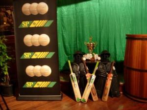 The SP Super Series Cup on display during the launching of the series at the SP Brewkettle