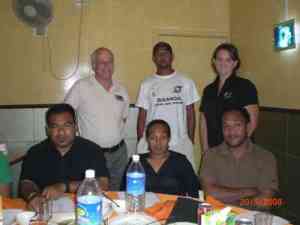 Solomon Islands Federation with FIBA Oceania Delegates