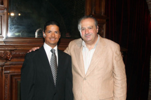 Don Horacio Muratore y Germán Vaccaro