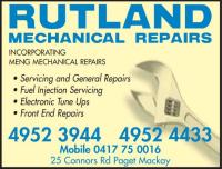 Rutland Mechanical Repairs