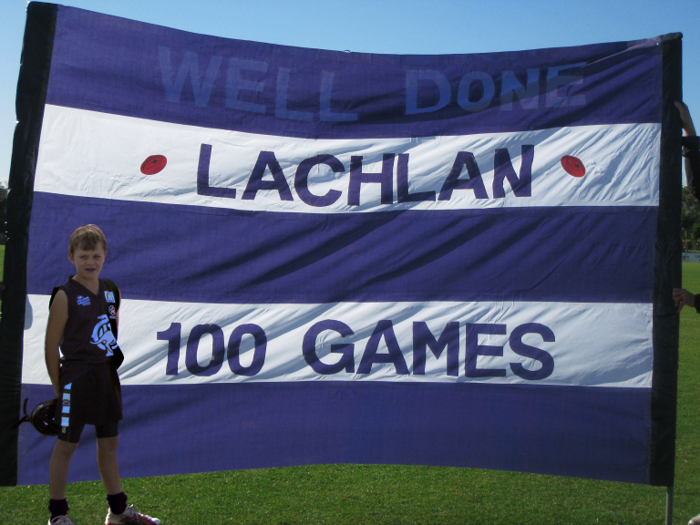 Lachlan White Plays 100 Games For Coorparoo Coorparoo Jafc Gameday