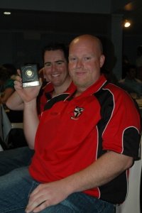 Mick Viney with his Gerry Griffiths Medal
