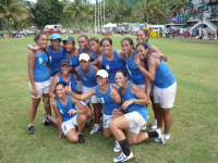 2009 Pacific Mini Games Open Womens Touch Gold Medalists - Samoan Open Womens Team