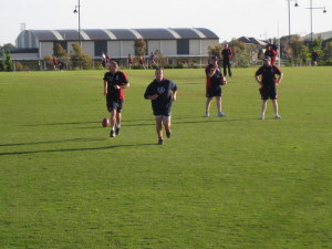 Development Coach Andrew Shakespeare and Assistant Coach David Brisbane set a fine example