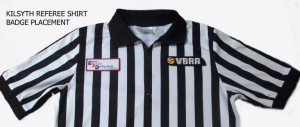 Placement of Badges on Referee Shirt