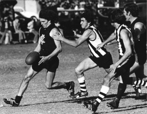 An undated photo from a match between Tamworth and Coonabarabran.  Courtesy of the Northern Daily Leader.