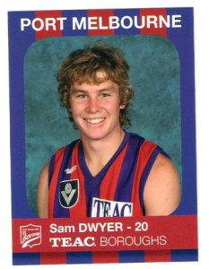 Sam Dwyer's 2007 Footy Card
