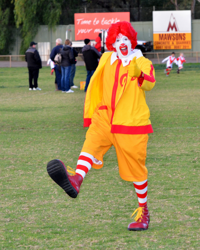 Ronald franchisee delighted - AFL Broken Hill - GameDay