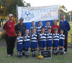 The First Concord AFL Team