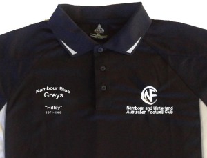 Blue Grey's Support polo