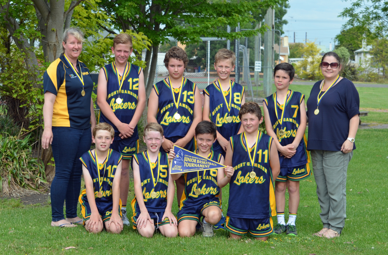 City of Mount Gambier Junior Tournament 2016 Results Basketball