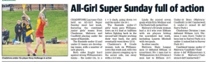 All-girl Super Sunday full of action