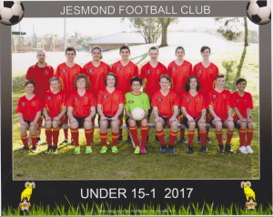 U15's-1 Team 2017