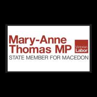 Thank you to Mary-Anne Thomas MP for her ongoing sponsorship