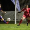 Balcatta keeper Gabby Dal Busco, in action for the Gold Fields Women's State Team against Perth Glory