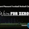 Mount Pleasant Football Netball Club is FOR ZERO deaths on Victorian roads